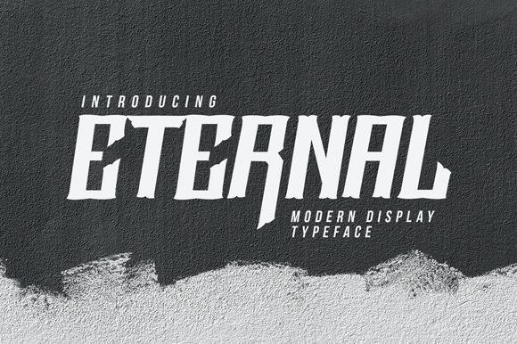 Eternal: Bold, Chunky Display Font for Modern Design