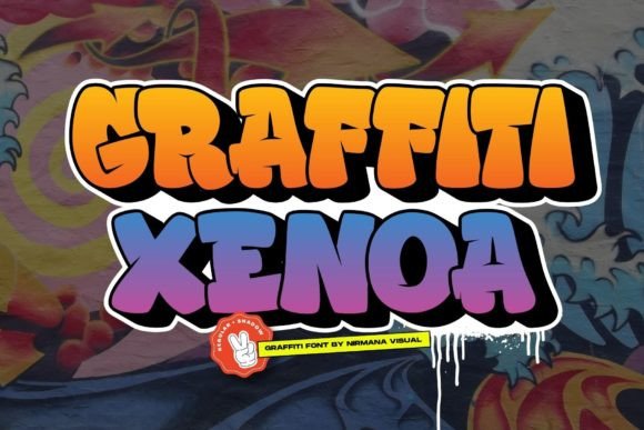 Graffiti Xenoa: Urban Display Font for Bold Designs