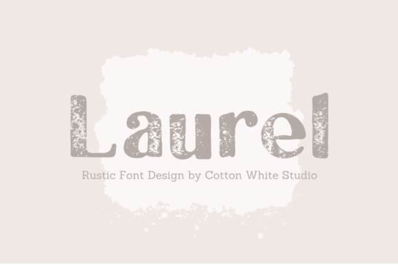 Laurel: A Display Font for Elegant Branding