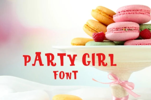 Party Girl: A Cheerful Display Font for Creative Projects