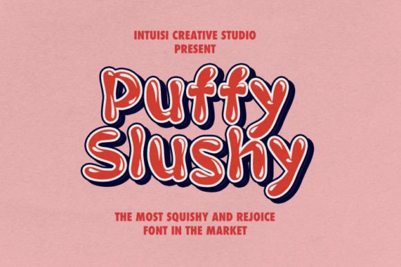 Puffy Slushy: A Fun and Cheerful Display Font
