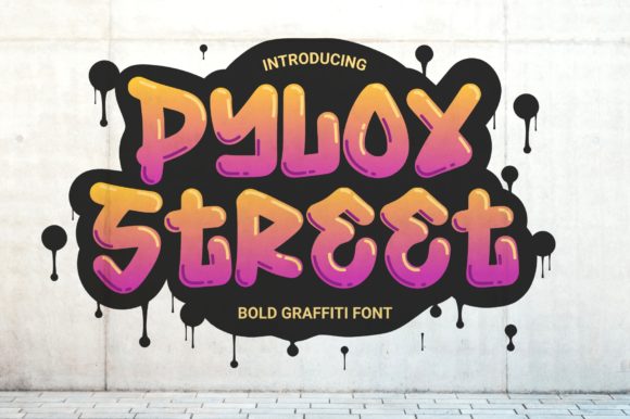 Pylox Street: A Modern Urban Display Font