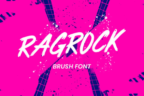 Ragrock: A Bold Brush Font for Dynamic Designs